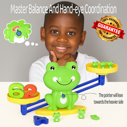 🧠 Balance Éducative Grenouille – Apprendre en s’amusant ! 🐸💡