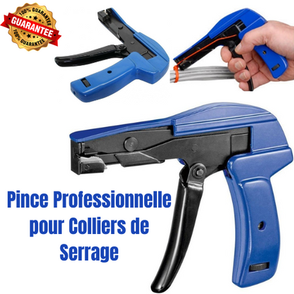 🔧 Pince Professionnelle pour Colliers de Serrage – Tension Automatique & Coupe Instantanée !